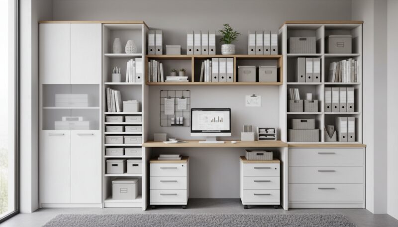 sistemi za odlaganje u kućnoj kancelariji sistemi za odlaganje u kućnoj kancelariji